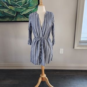 Abercrombie drawstring shirt dress
